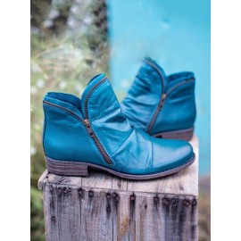 Casual Fashion Low Heel Winter Boots