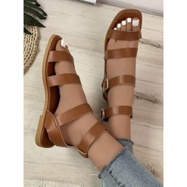 Casual Plain Strappy Sandals