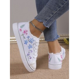 Fashion Floral Ultralight Breathable Sports Canvas Shoes