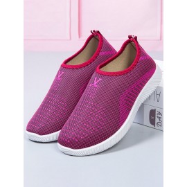 Middle Aged And Elderly Breathable Soft Sole Walking Shoes