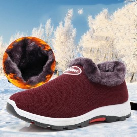 Plush Warm Lightweight Short Boots Snow Boots