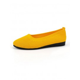 Breathable Hollow out Mesh Fabric Casual Shallow Shoes